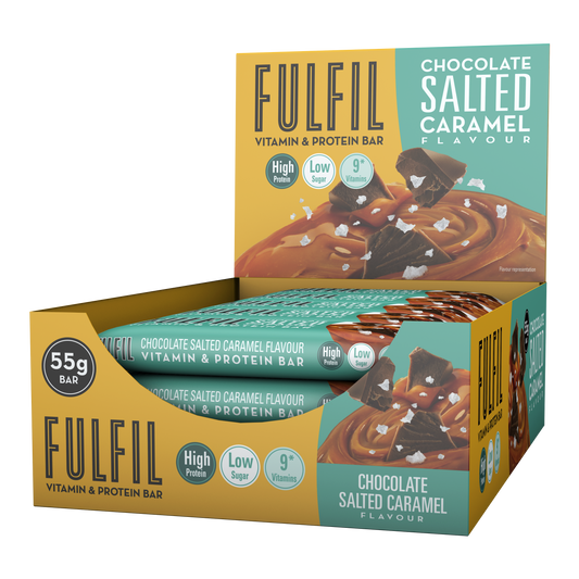 Chocolate Salted Caramel Protein Bar - 15x55g