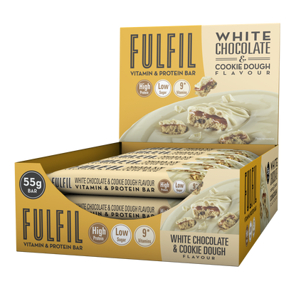 White Chocolate Cookie Protein Bar - 15x55g